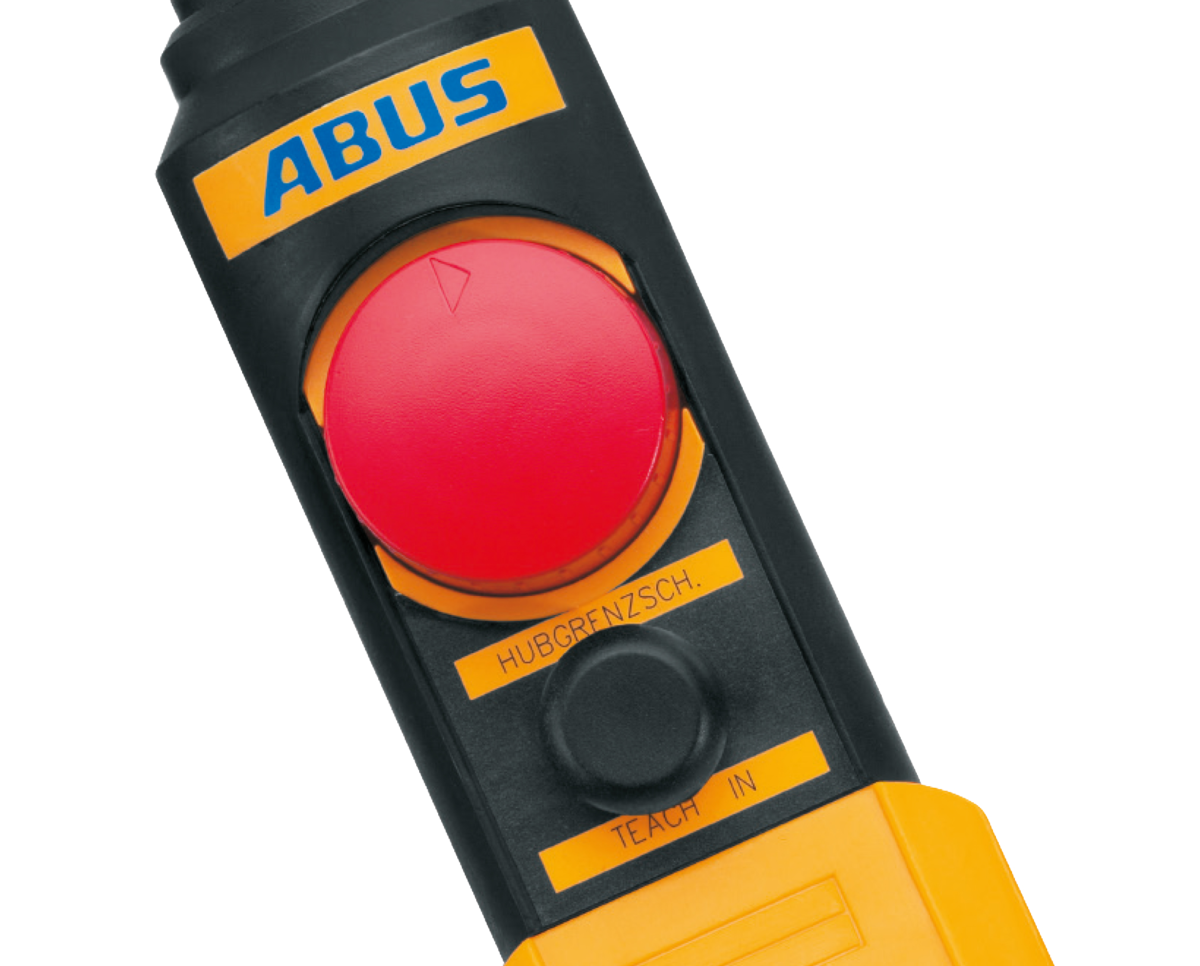 Motion stops for ABUS jib cranes